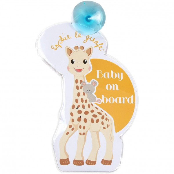 Σόφι καμηλοπάρδαλη Baby on Board σήμα με φωτάκια Αγγλικά