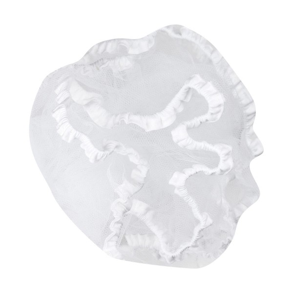 Κουνουπιέρα καροτσιού λευκή με λάστιχο 90x120 cm