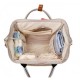 Τσάντα πλάτης μωρού μπέζ γαλάζιο